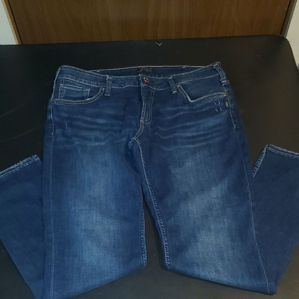 Silver Jeans Dark Blue Denim